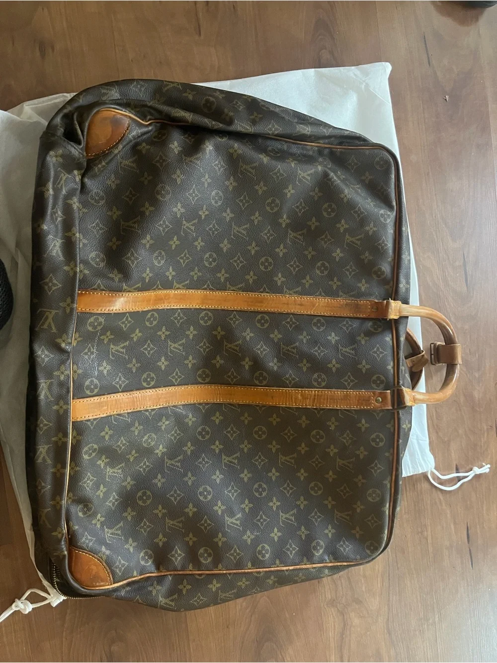 Louis Vuitton Brown Monogram Travel Bag Sirius 60